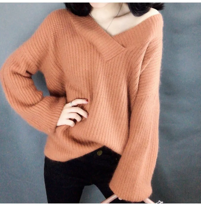 Winter Sweater Women Warm Oversized Pullovers