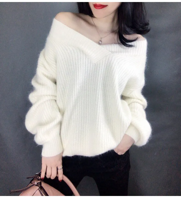 Winter Sweater Women Warm Oversized Pullovers