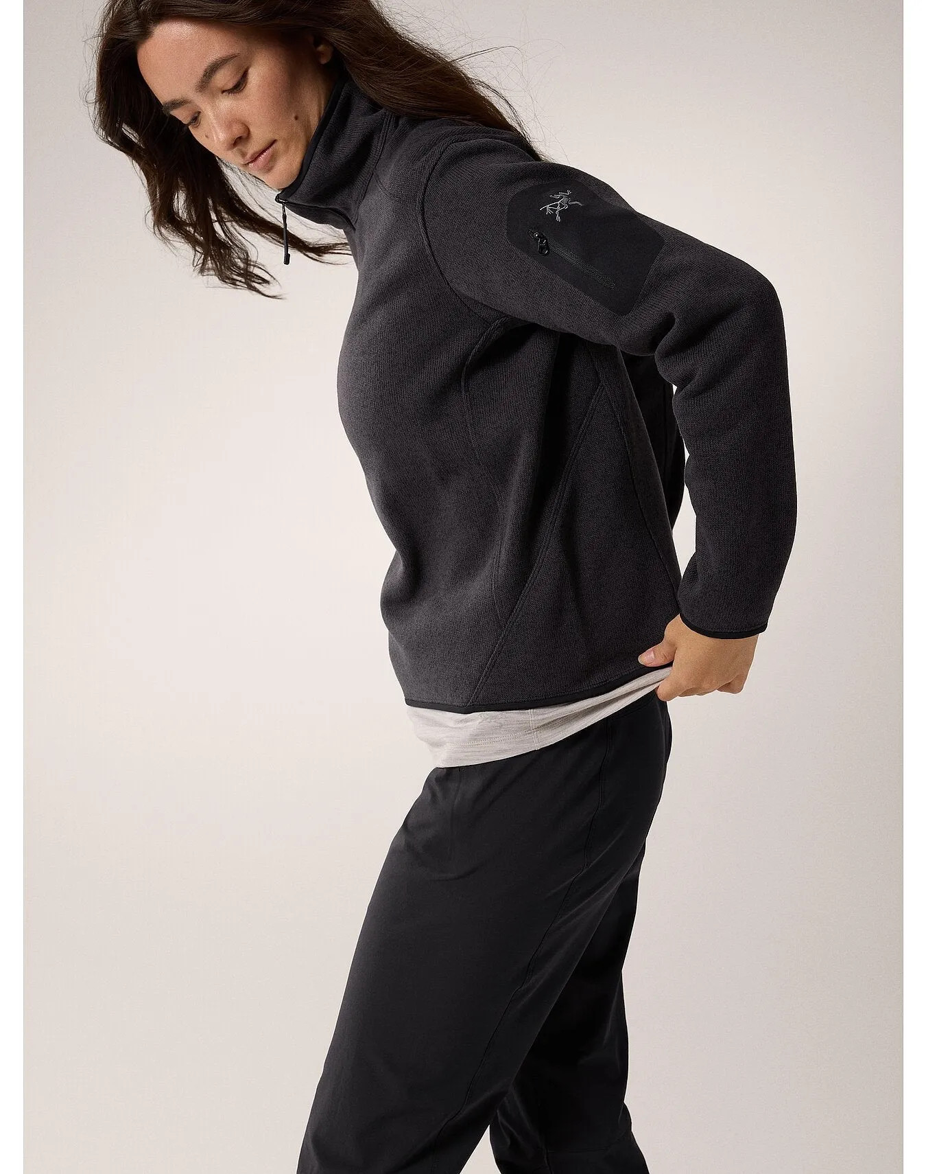 Women's Covert 1/2 Zip Neck Sweater (Past Season)