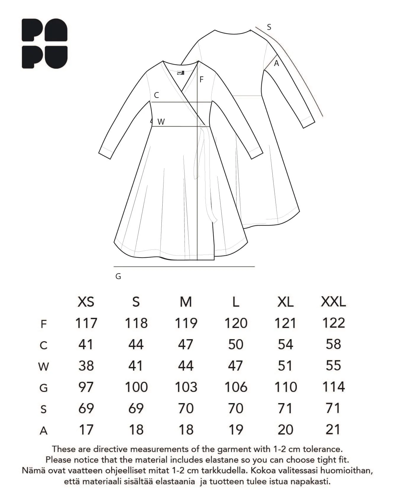 Wrap Around Dress Connection